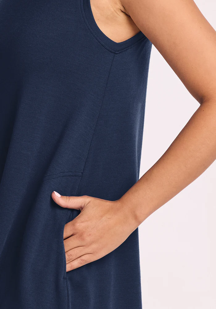 Clara Dress - Deep Navy - Image 2