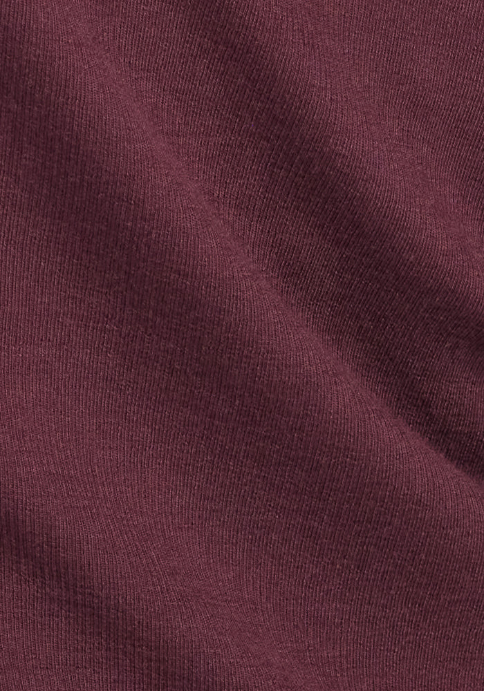 Reese Ribbed Henley - Chocolate Fig - Image 13