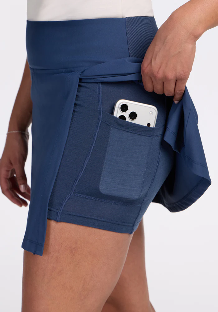 Topanga Skort - Vintage Indigo - Image 3