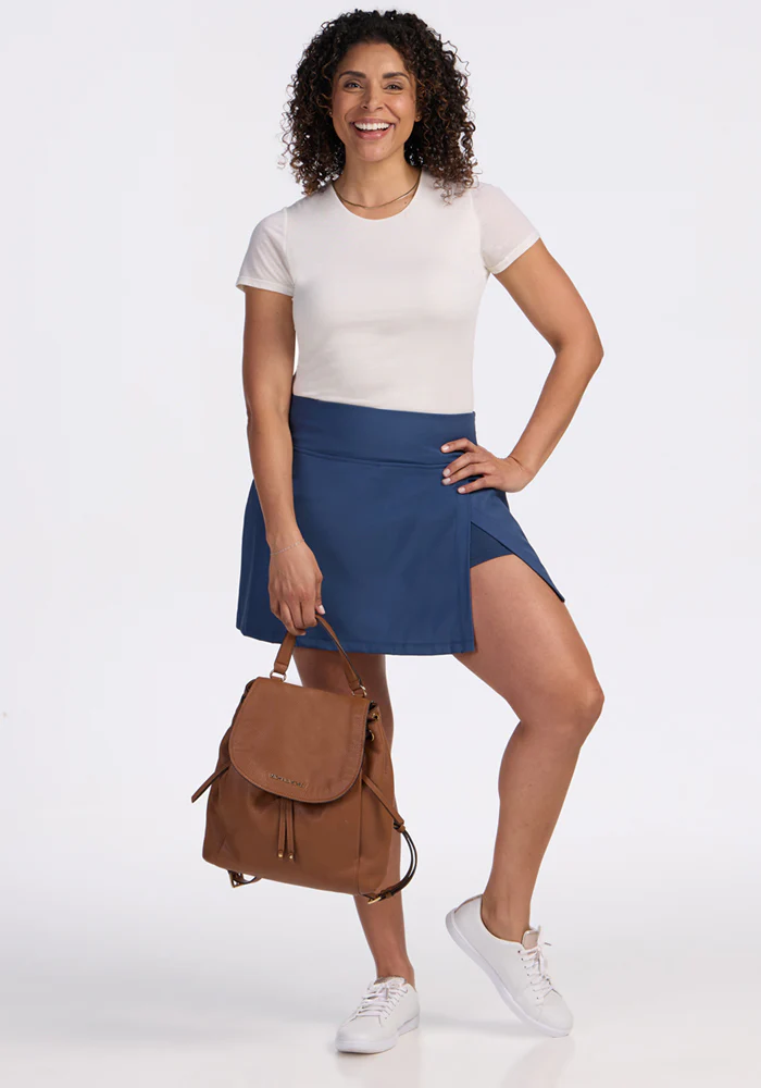 Topanga Skort - Vintage Indigo - Image 4
