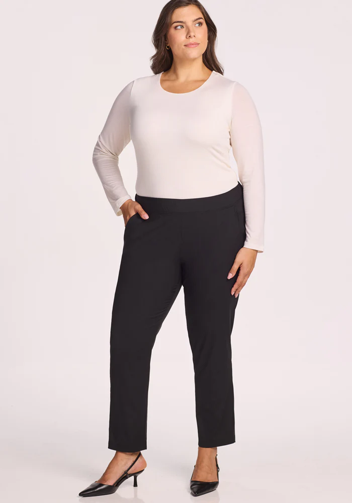 Nicole Ankle Pants - Black - Image 14