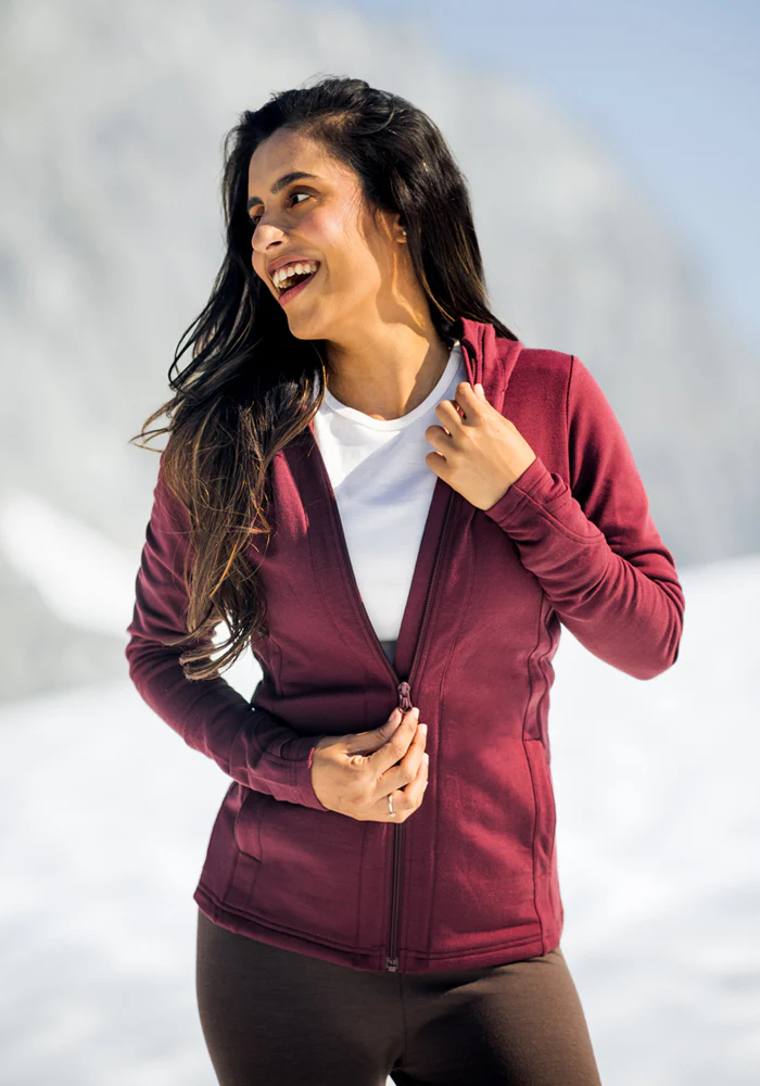 Zoey Zip Up Hoodie - Black - Image 10